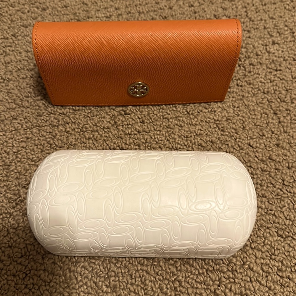 Sunglasses cases Tory Burch and Oakley